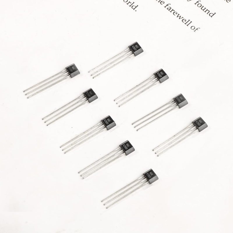 FOXTIP 22Pcs 49E OH49E SS49E S49E Hall Effect Sensor – 3-Pin TO-92S Magnetic Field Detector - Image 5